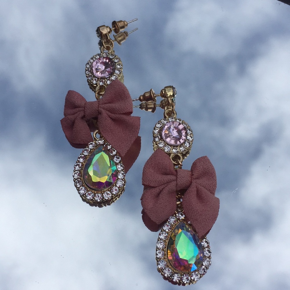 Teardrop Crystal Earrings